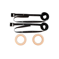 Thumbnail for Wooden Gymnastic Rings With Adjustable Straps
