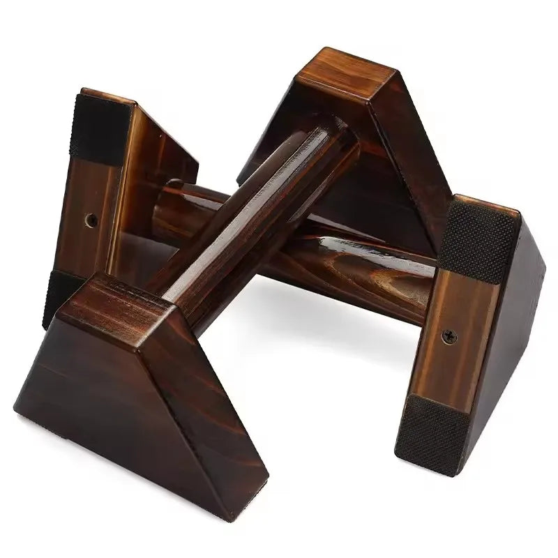 25CM Carbonized Wood Parallettes