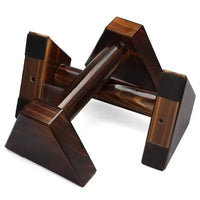 Thumbnail for 25CM Carbonized Wood Parallettes